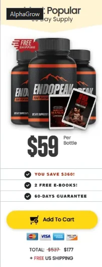 AlphaGrow  3 bottles